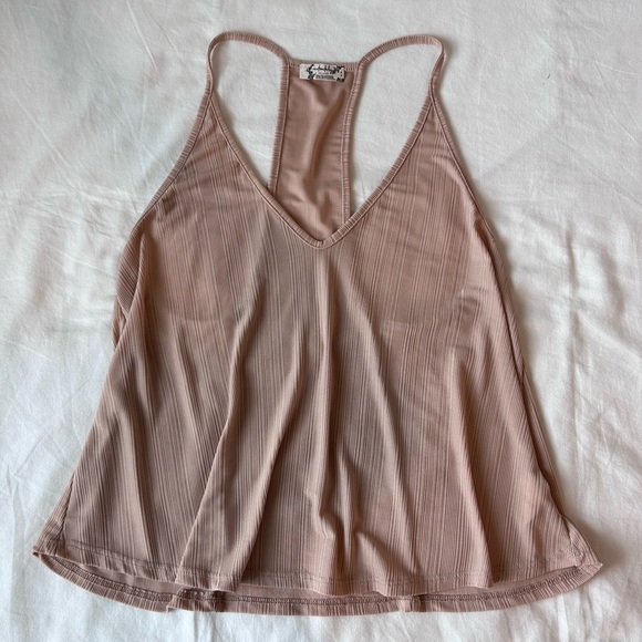 Free People Tops - Free People Blush Pink Tank Top